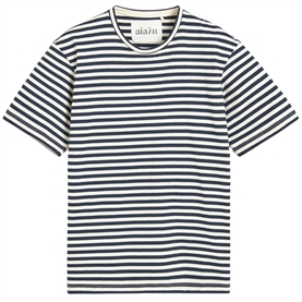 Aiayu Lui Circular Striped T-shirt, Mix Night